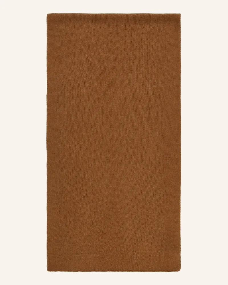 Strokesman's Cashmere-Schal braun Cognac