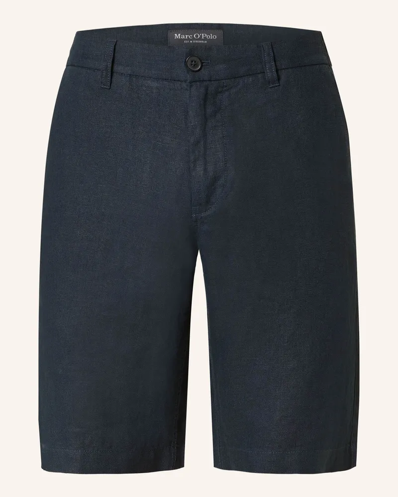 Marc O'Polo Leinenshorts RESO Regular Fit Dunkelblau