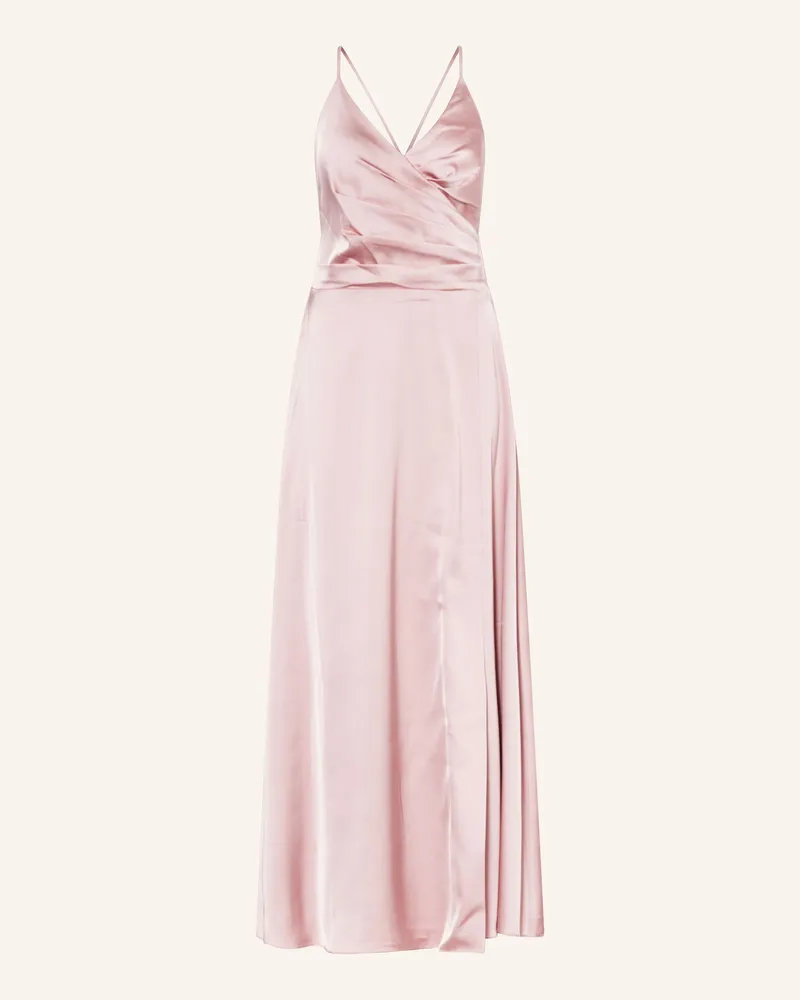 Apart Abendkleid in Wickeloptik Altrosa