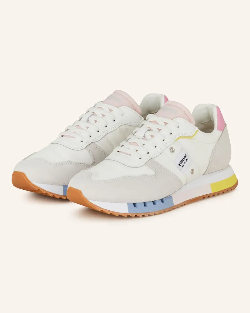 Blauer Sneaker MELROSE Weiss