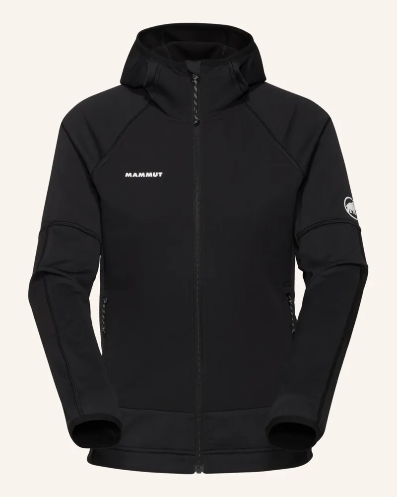 Mammut Midlayer-Jacke Massone Ml Hooded schwarz Schwarz