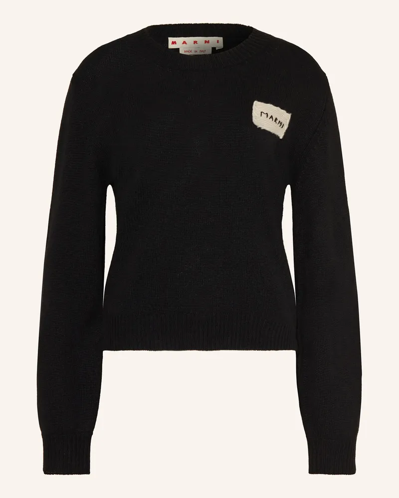 Marni Cashmere-Pullover Schwarz