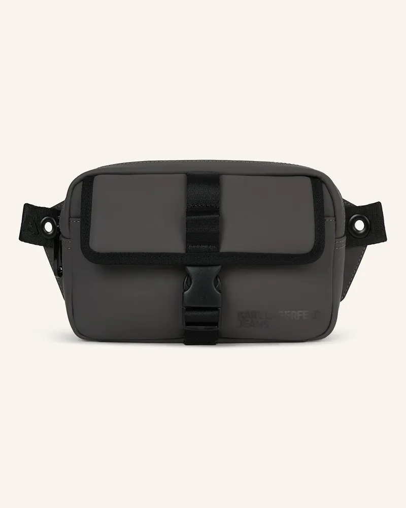 Karl Lagerfeld Gürteltasche Dunkelgrau