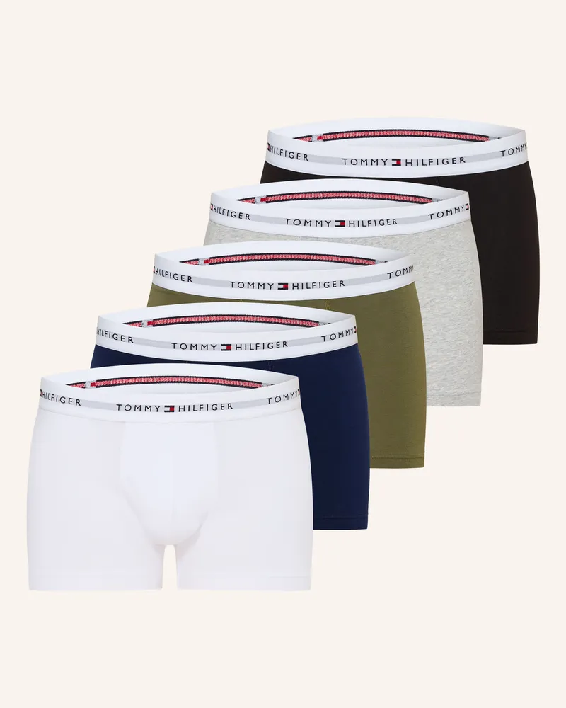 Tommy Hilfiger 5er-Pack Boxershorts weiss Weiss