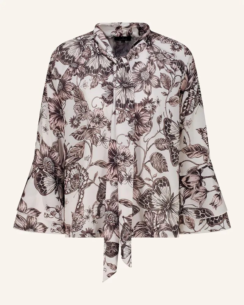 monari Schluppenbluse Mit Volants beige Creme