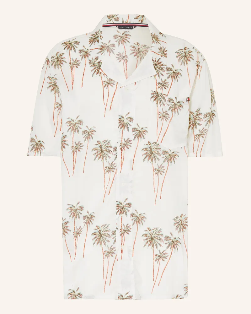 Tommy Hilfiger Resorthemd Comfort Fit Weiss