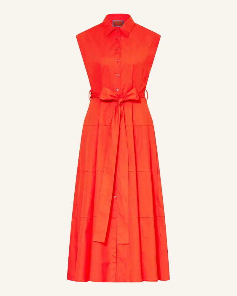 ANNA's dress affair Hemdblusenkleid rot Orange