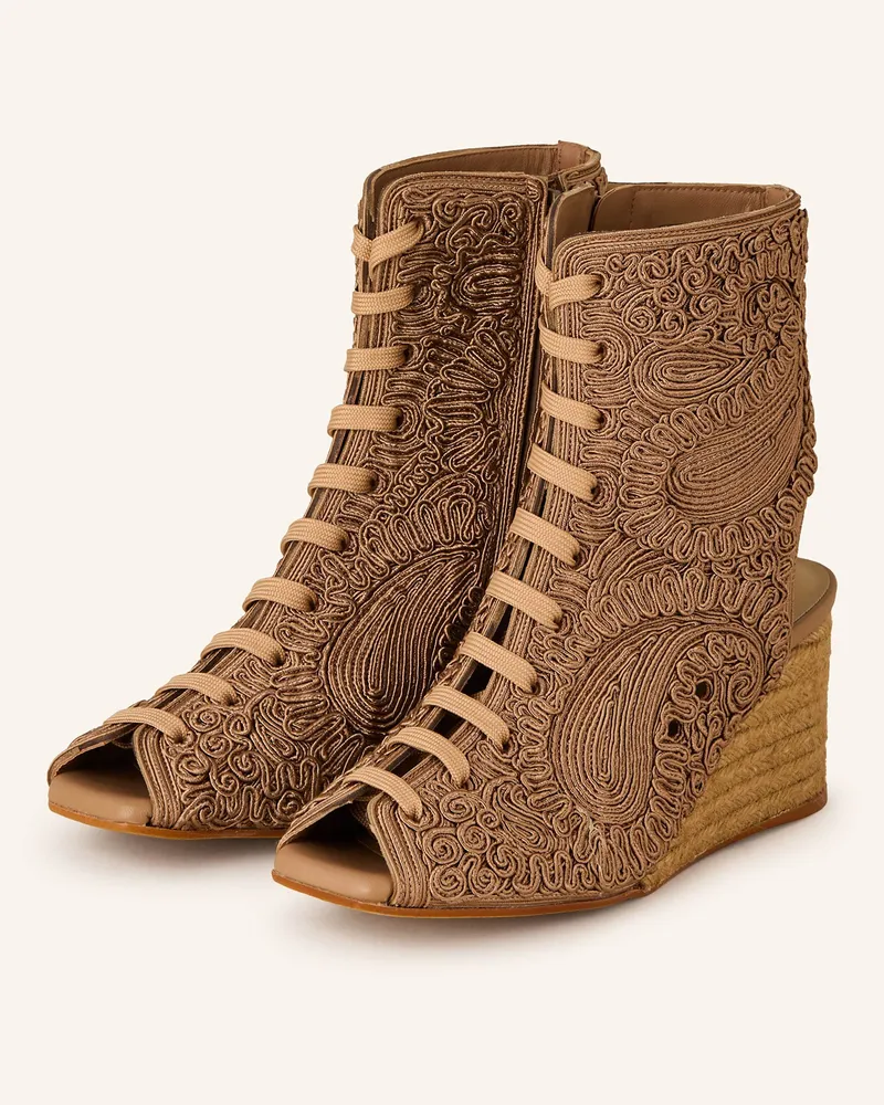 Castañer Wedges BERTINA Braun