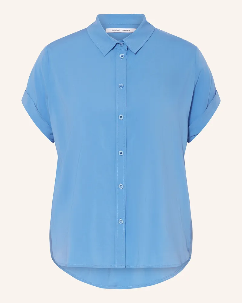 Samsøe & Samsøe Hemdbluse Majan blau Hellblau