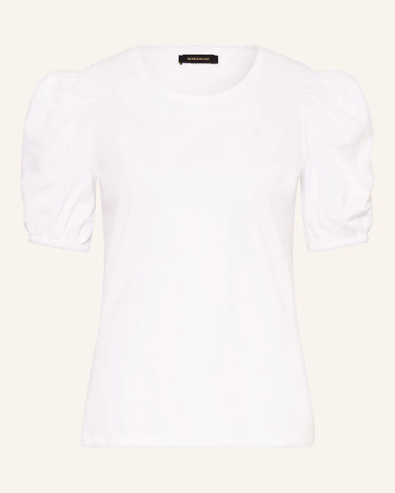 More & More T-Shirt Weiss