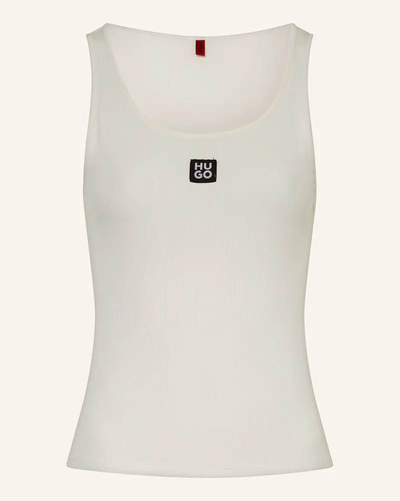 HUGO BOSS Top RIB Ecru