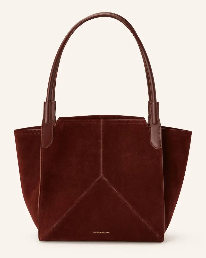 Victoria Beckham Schultertasche Dunkelrot