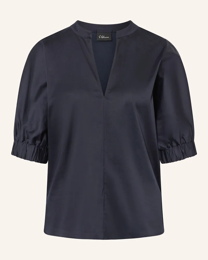 S.Oliver Blusenshirt Dunkelblau