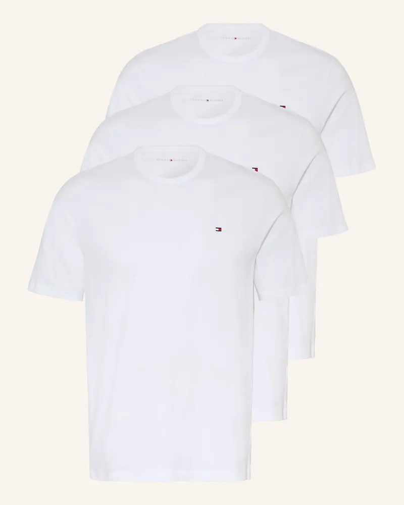Tommy Hilfiger 3er-Pack T-Shirts weiss Weiss