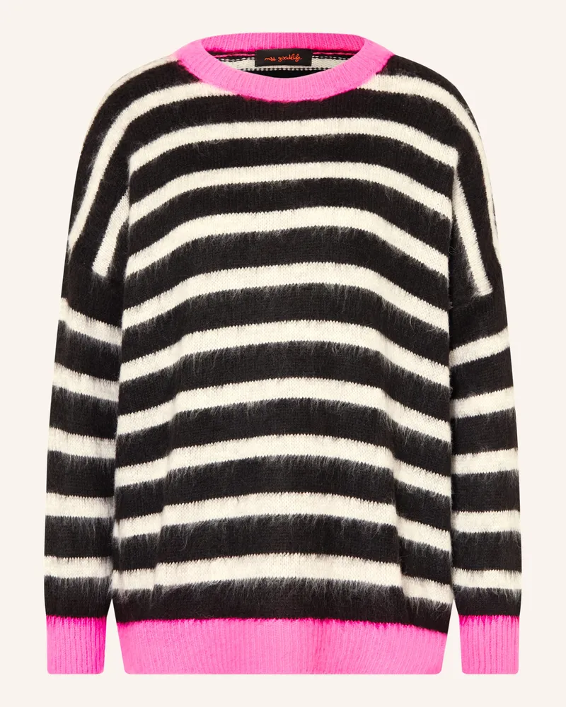 Miss Goodlife Pullover mit Alpaka Hellgrau