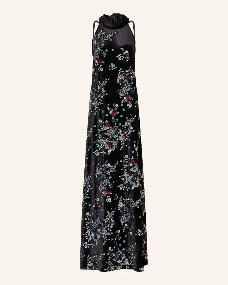 Talbot Runhof Abendkleid Mit Pailletten schwarz 999