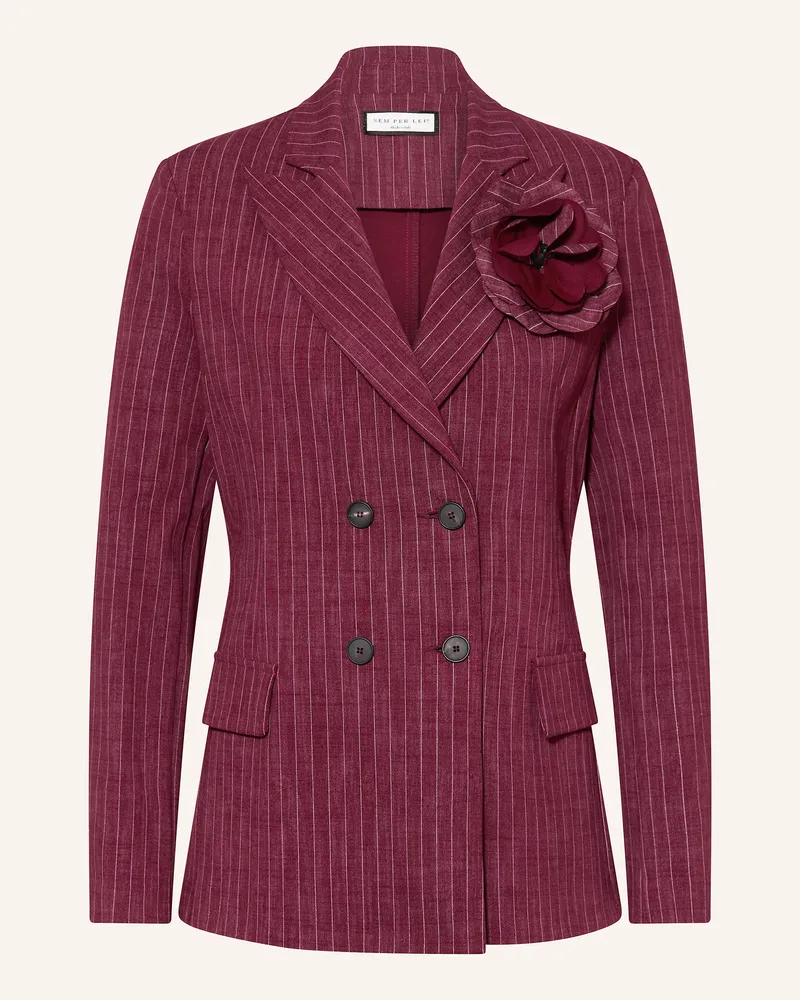 SEM PER LEI Blazer Dunkelrot