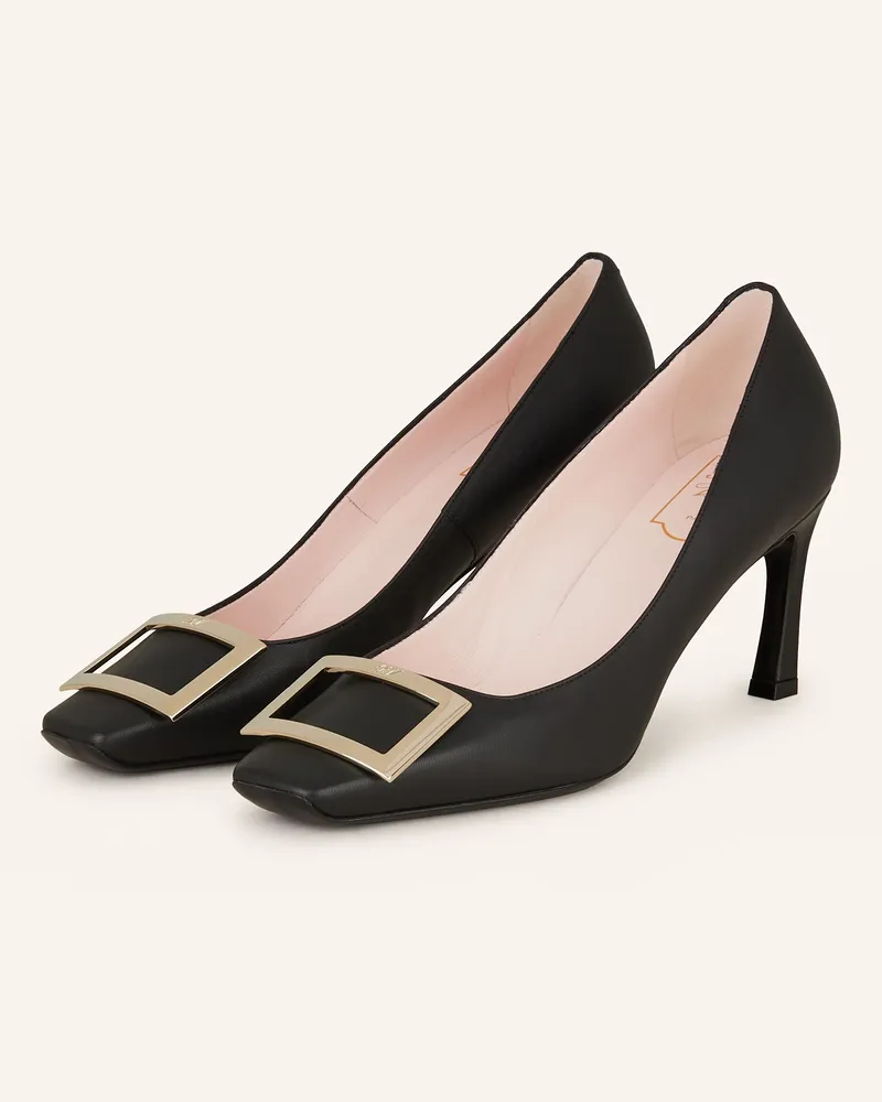 Roger Vivier Pumps Belle Vivier Trompette schwarz Schwarz