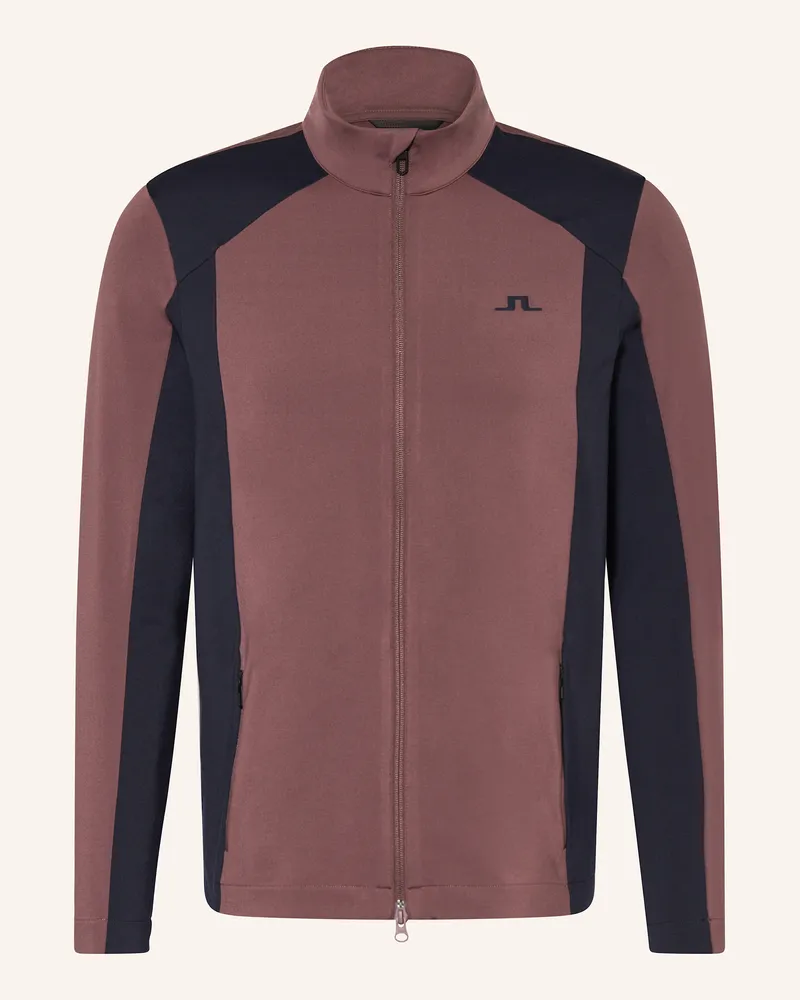 J.Lindeberg Midlayer-Jacke Altrosa
