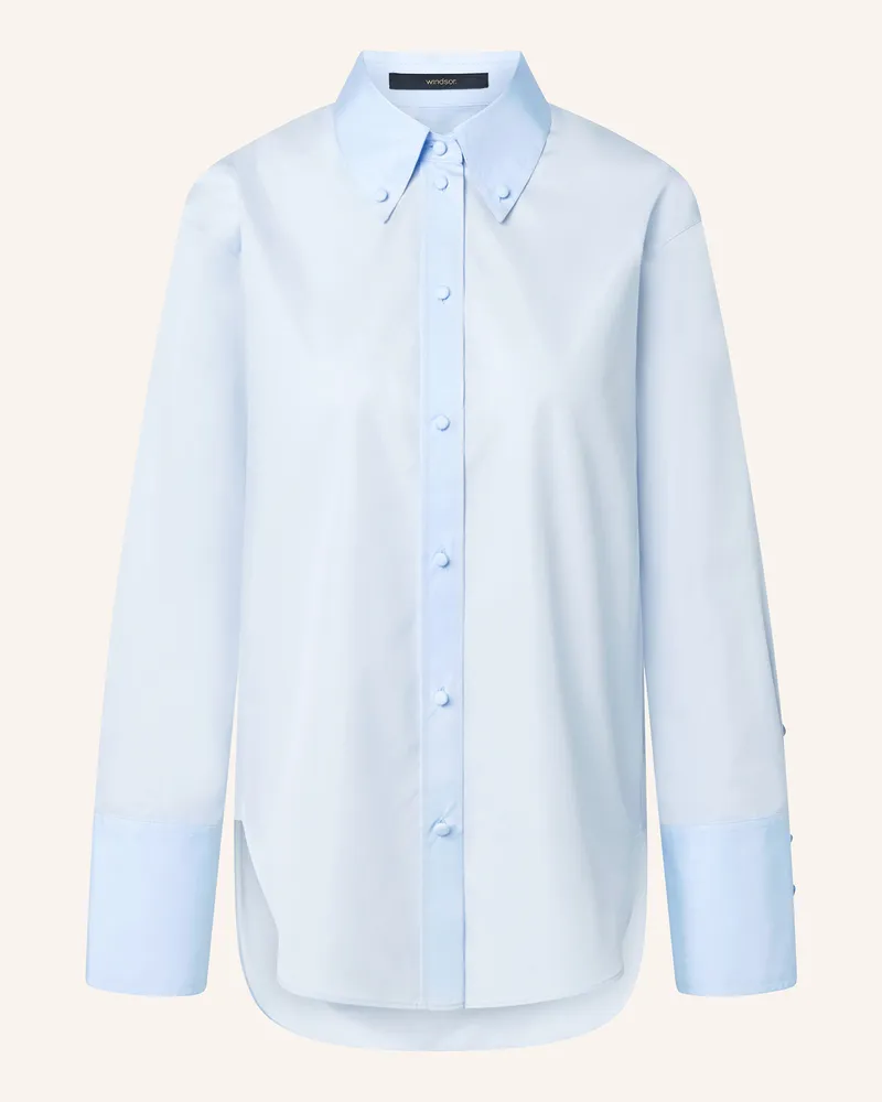 windsor. Hemdbluse Hellblau