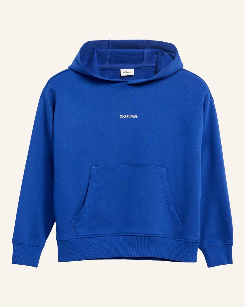 S.Oliver Sweatshirt rot Blau