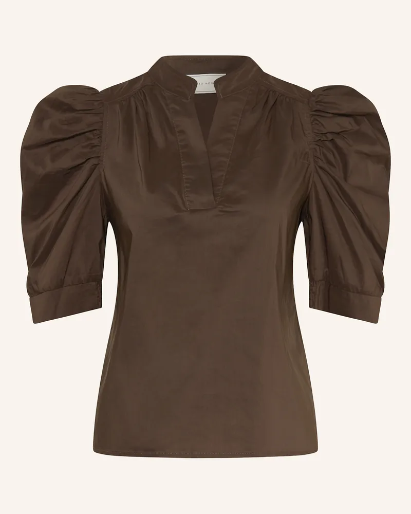 Neo Noir Blusenshirt Roella braun Dunkelbraun