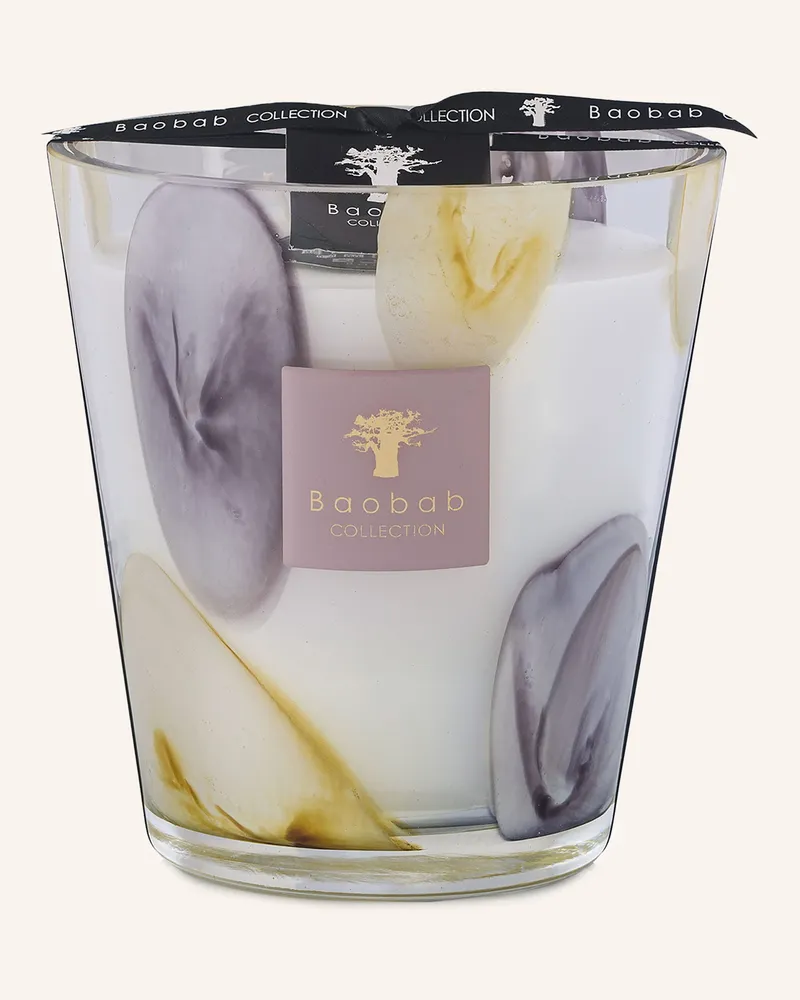 Baobab Collection Duftkerze Eilenroc lila Dunkelgelb