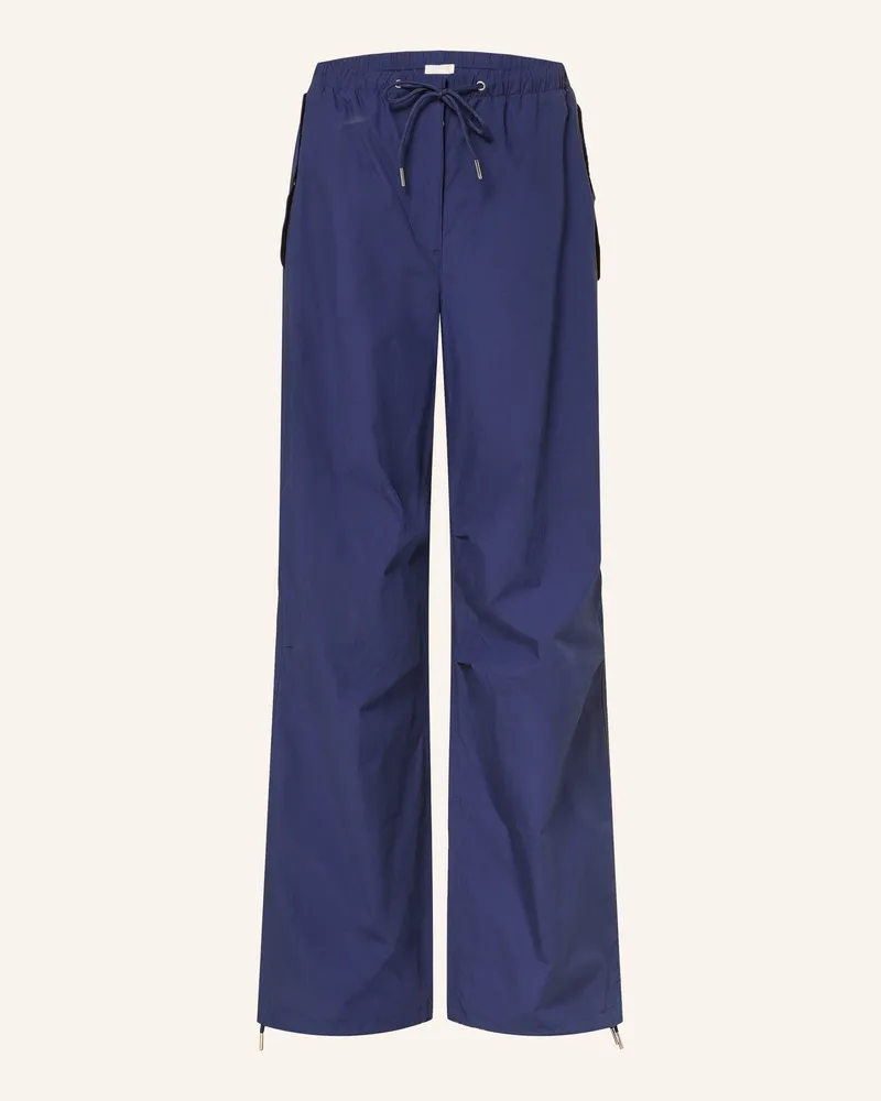 Arket Hose Im Jogging-Stil blau Blau