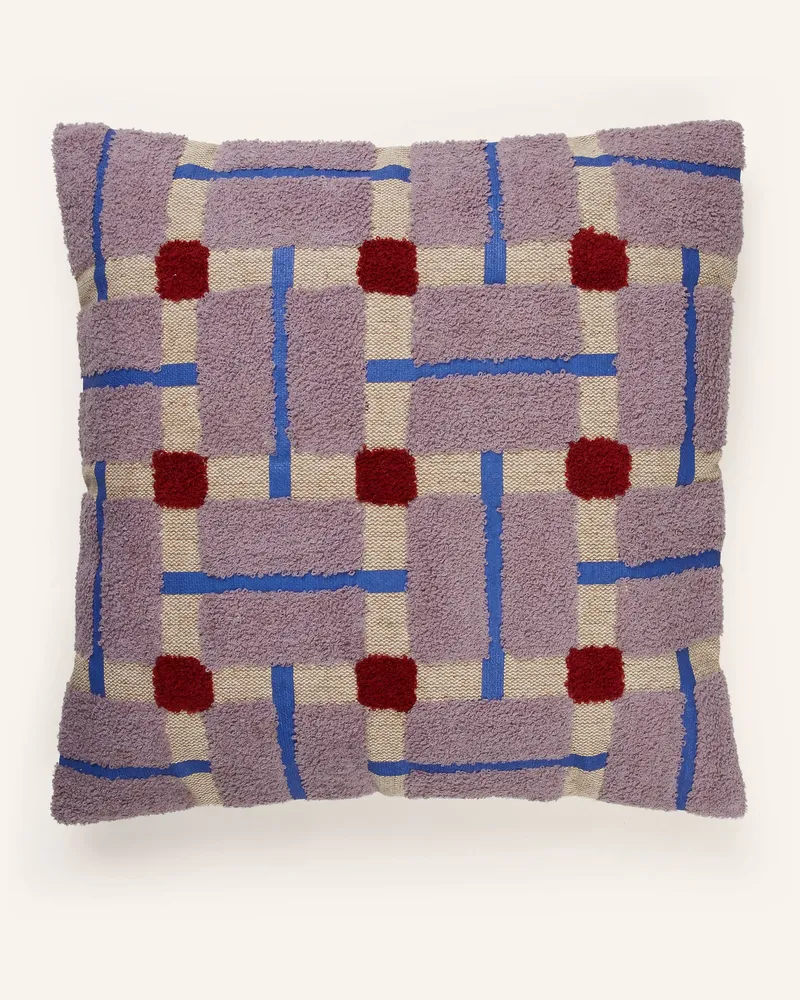 &k amsterdam Dekokissenhülle PLANO Ecru