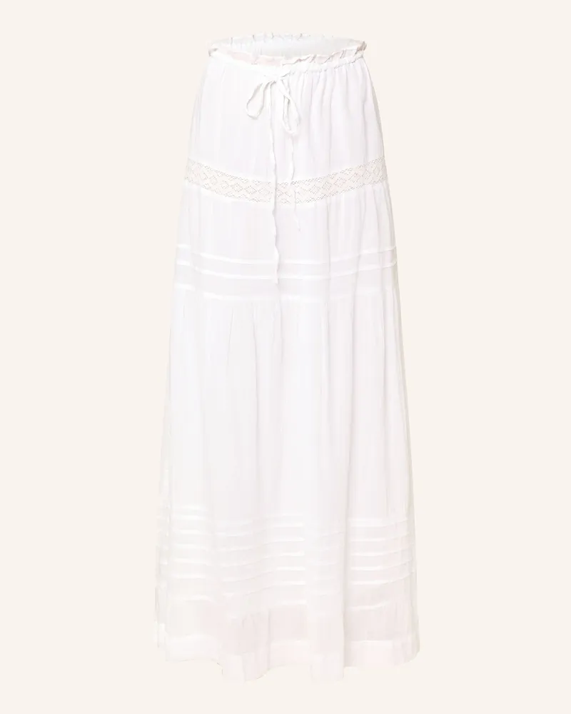 Neo Noir Rock Fippo Mit Spitze weiss Weiss