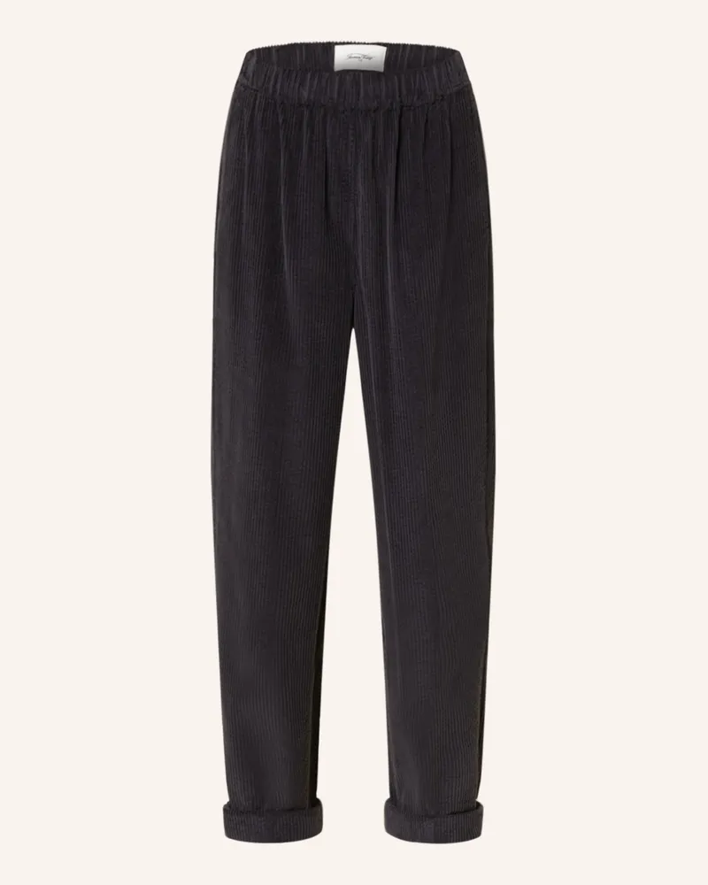 American Vintage Cordhose Padow grau Grau