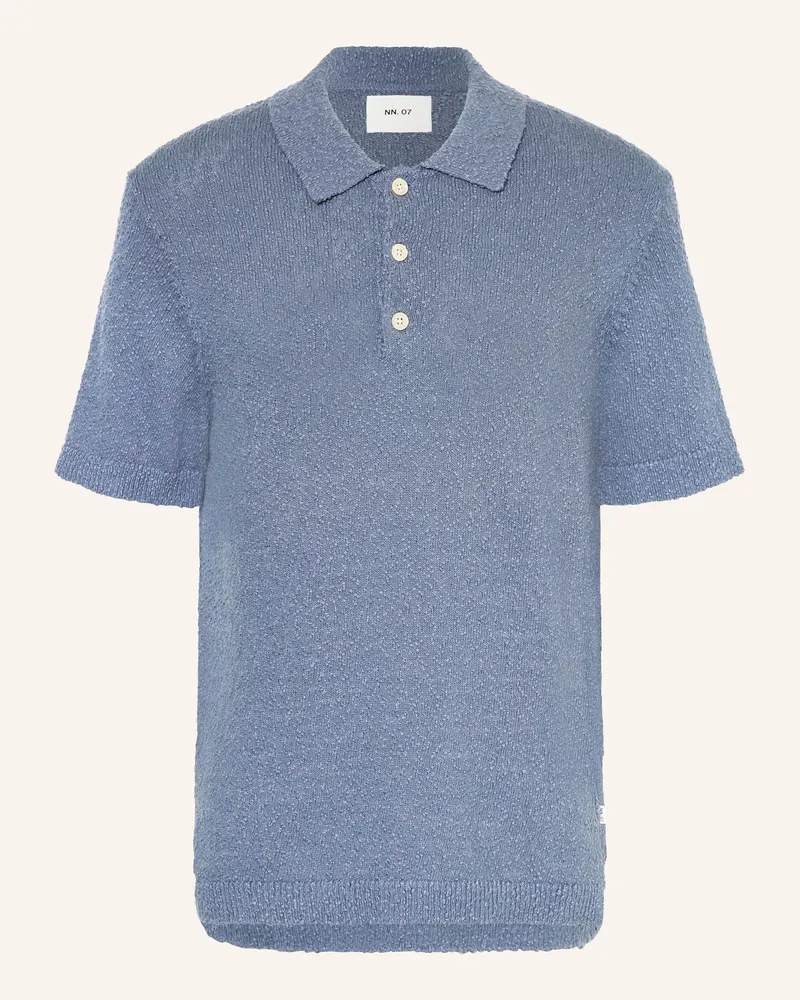 NN 07 Strick-Poloshirt RANDY Blau