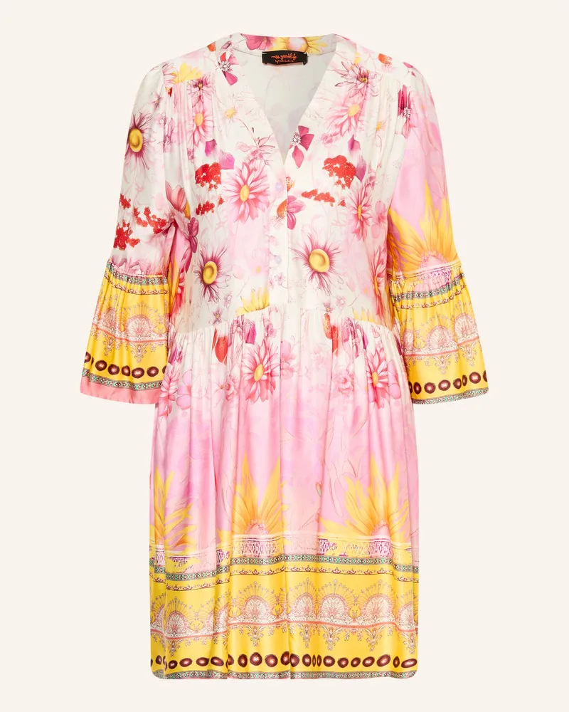 Miss Goodlife Satinkleid Mit 3/4-Arm rosa Rosa