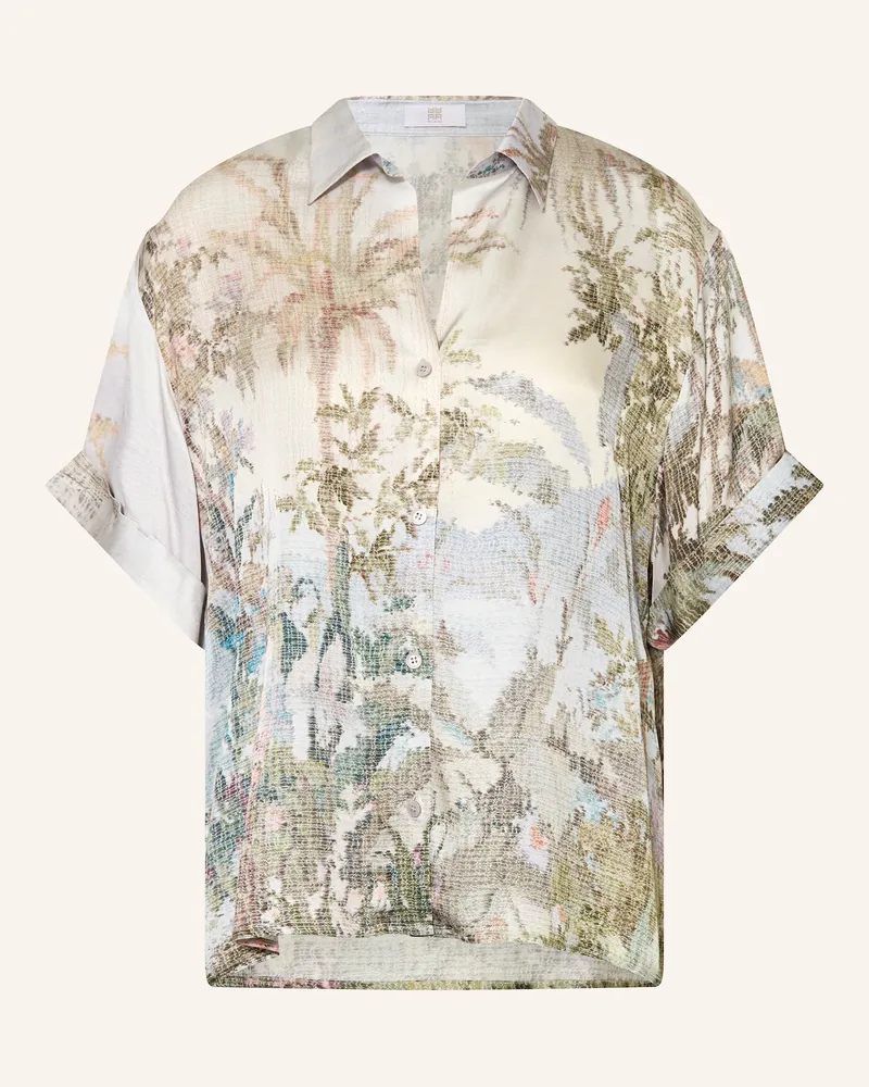 Riani Satinbluse Grün