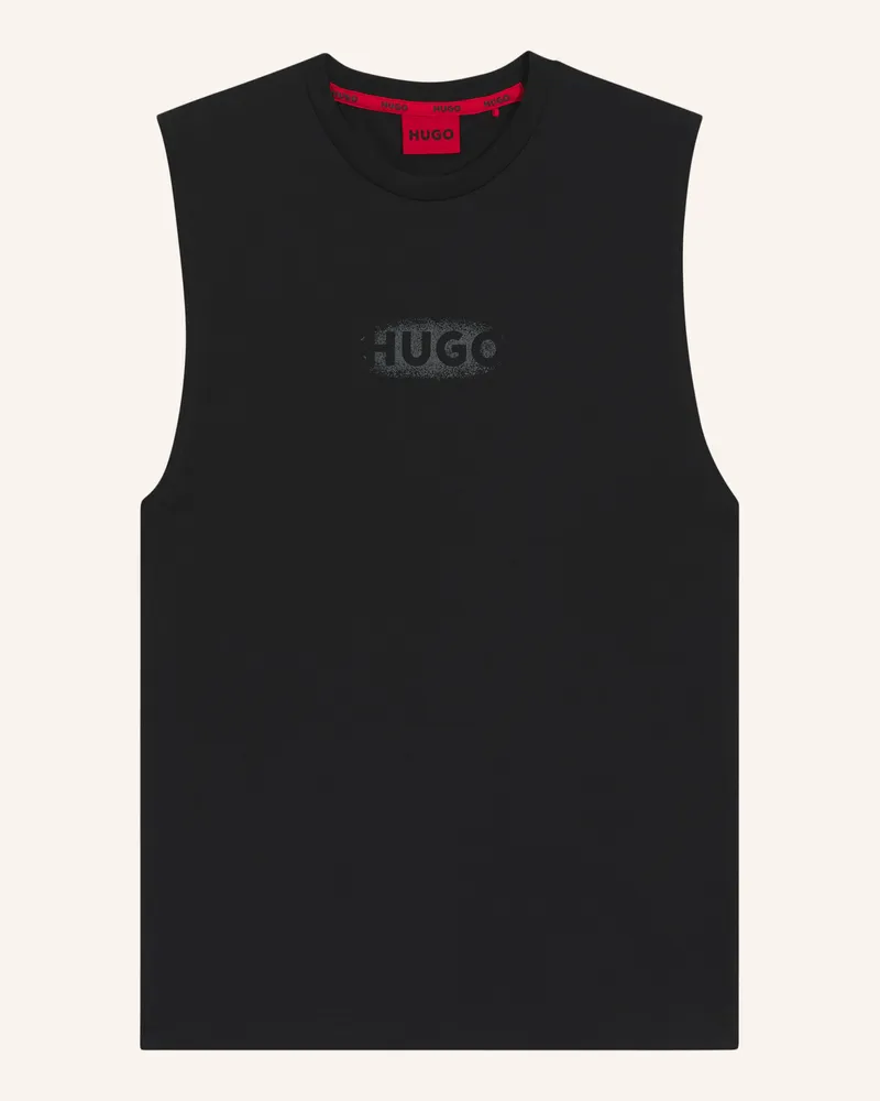 HUGO BOSS Strand-Oberteil Ray Beach_Tank_Loose schwarz Schwarz