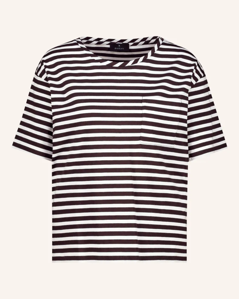monari T-Shirt braun Dunkelbraun