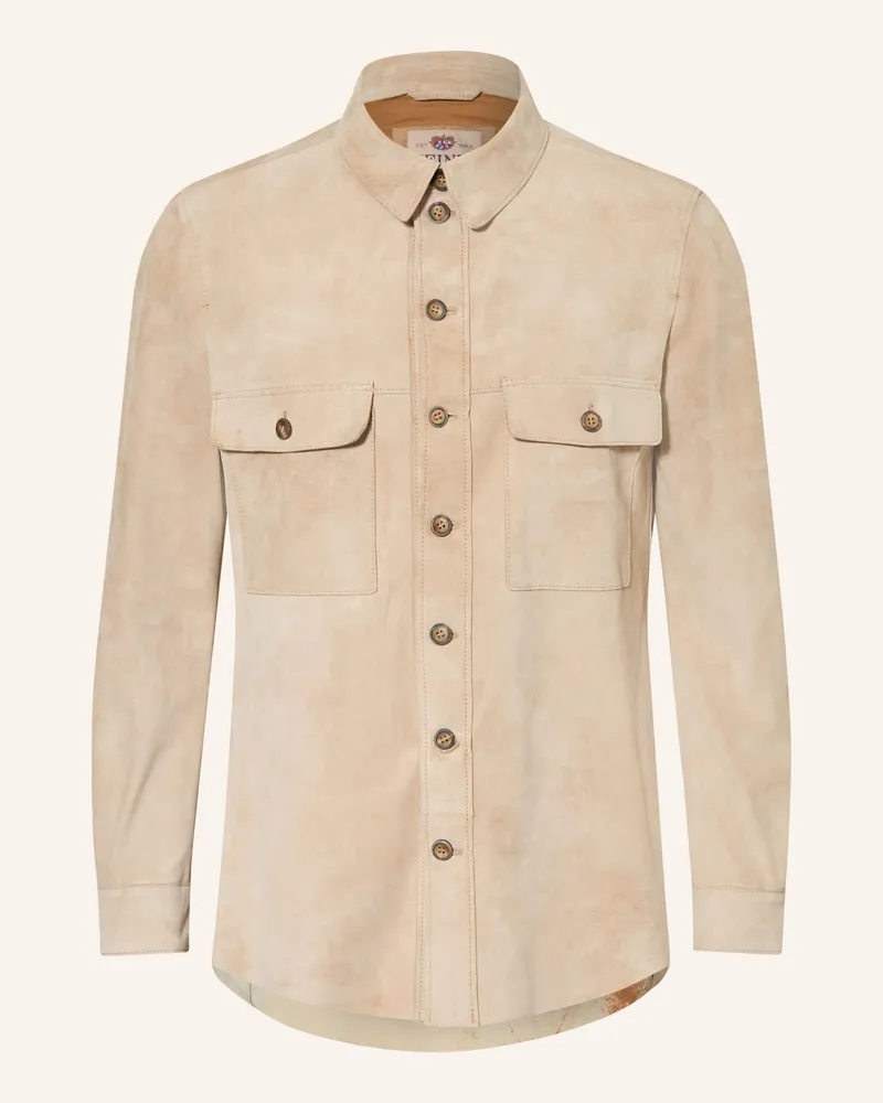 Meindl Leder-Overjacket Yuma beige Beige