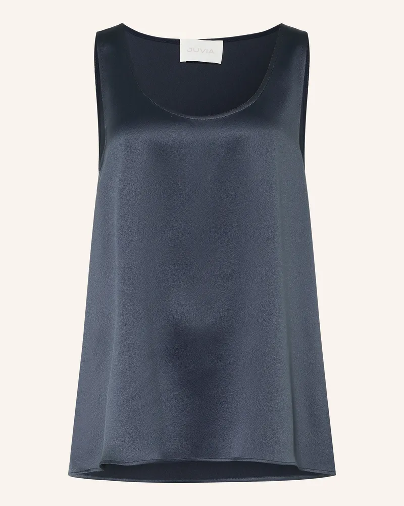 Juvia Satintop Finnja blau Dunkelblau