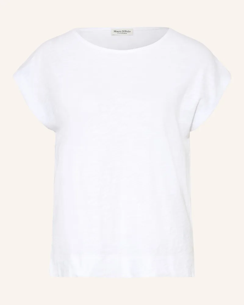 Marc O'Polo T-Shirt weiss Weiss