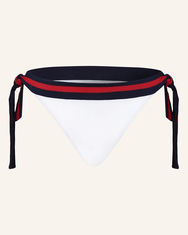 Vilebrequin Triangel-Bikini-Hose SOLID FLAMME Weiss