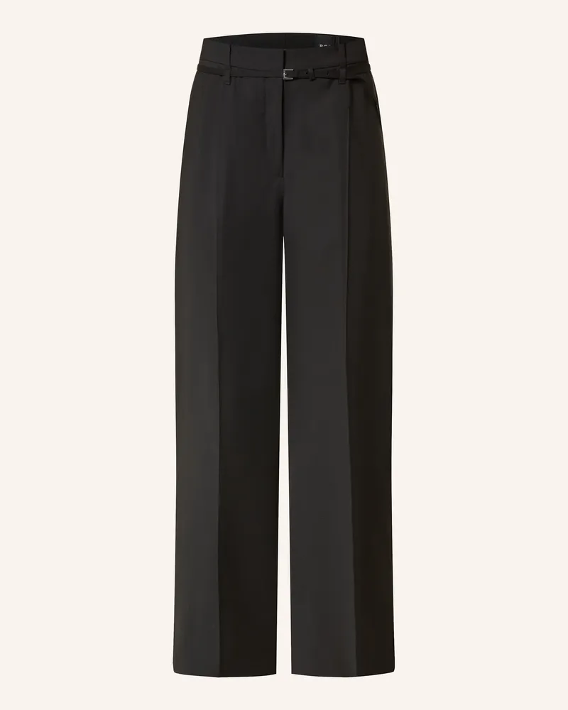 HUGO BOSS Marlenehose TILDA Schwarz