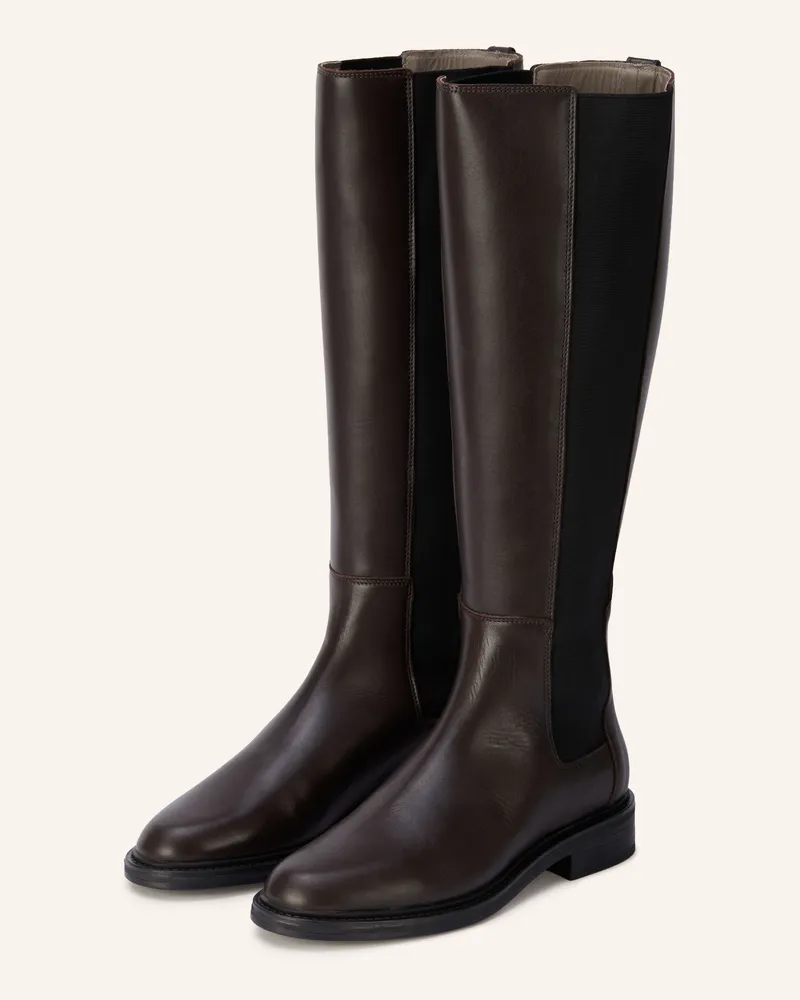 AllSaints Stiefel Bales braun Dunkelbraun
