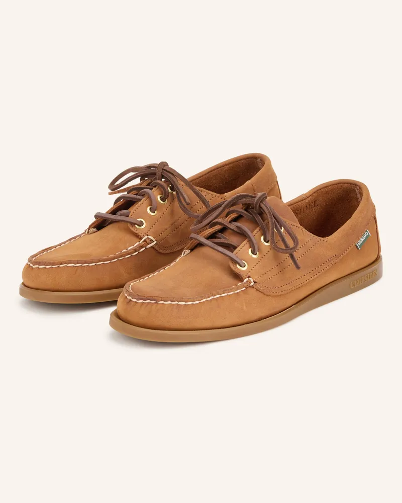 Sebago Bootsschuhe Askook Artisan Texas braun Cognac