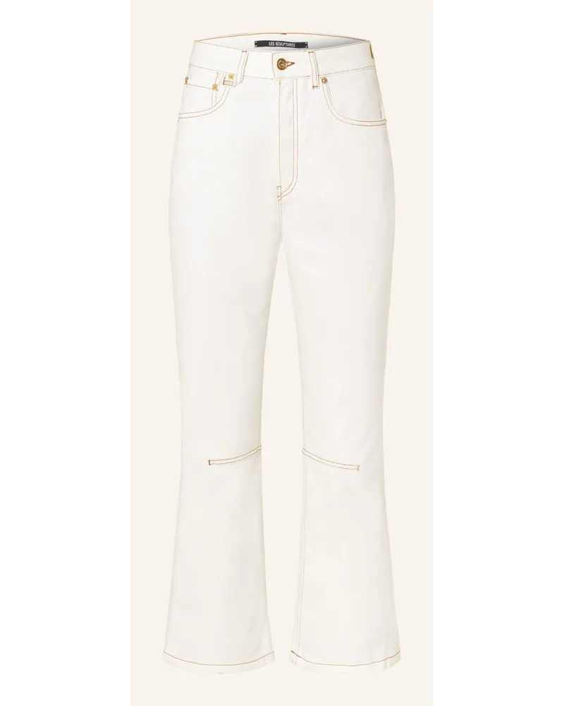 Jacquemus 7/8-Jeans LE DE-NÎMES COURT JEANS Weiss