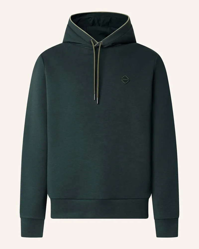 Hackett Hoodieshirt Hs Badge Hoody gruen Grün