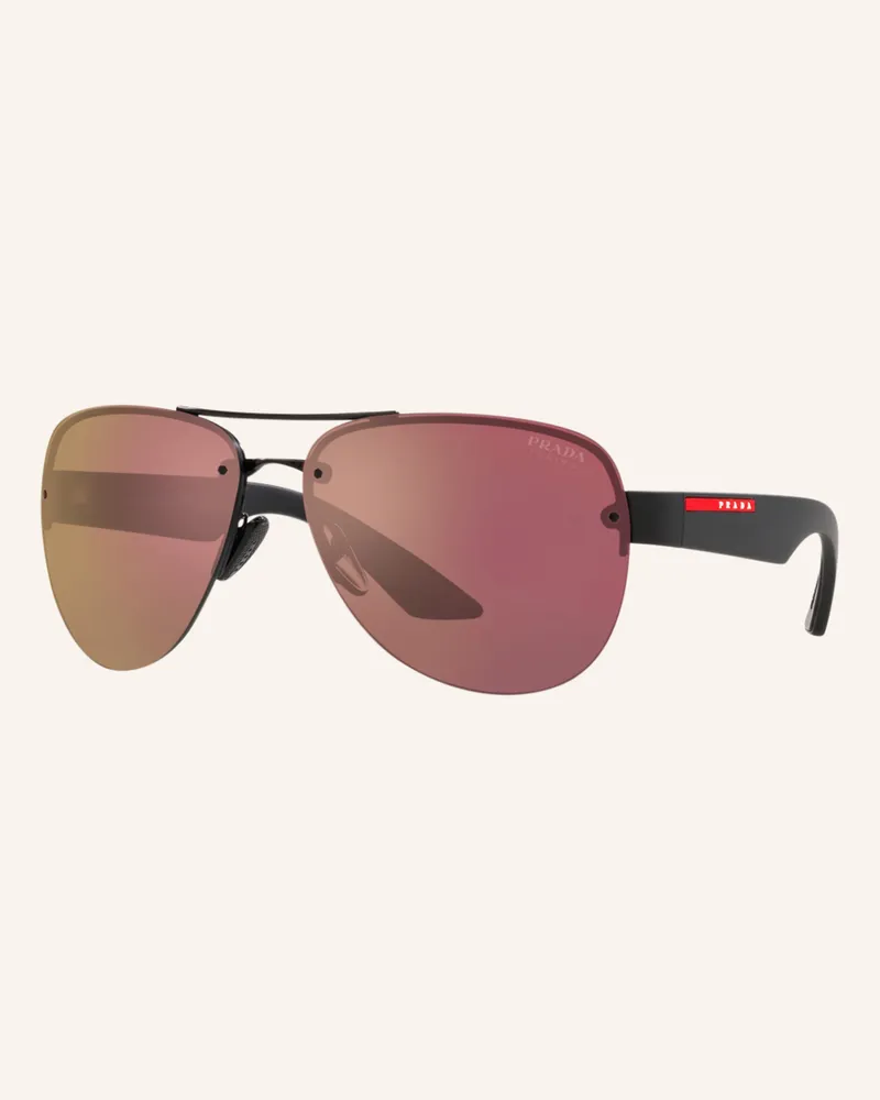 Prada Sonnenbrille Ps 55ys schwarz 1bo10a