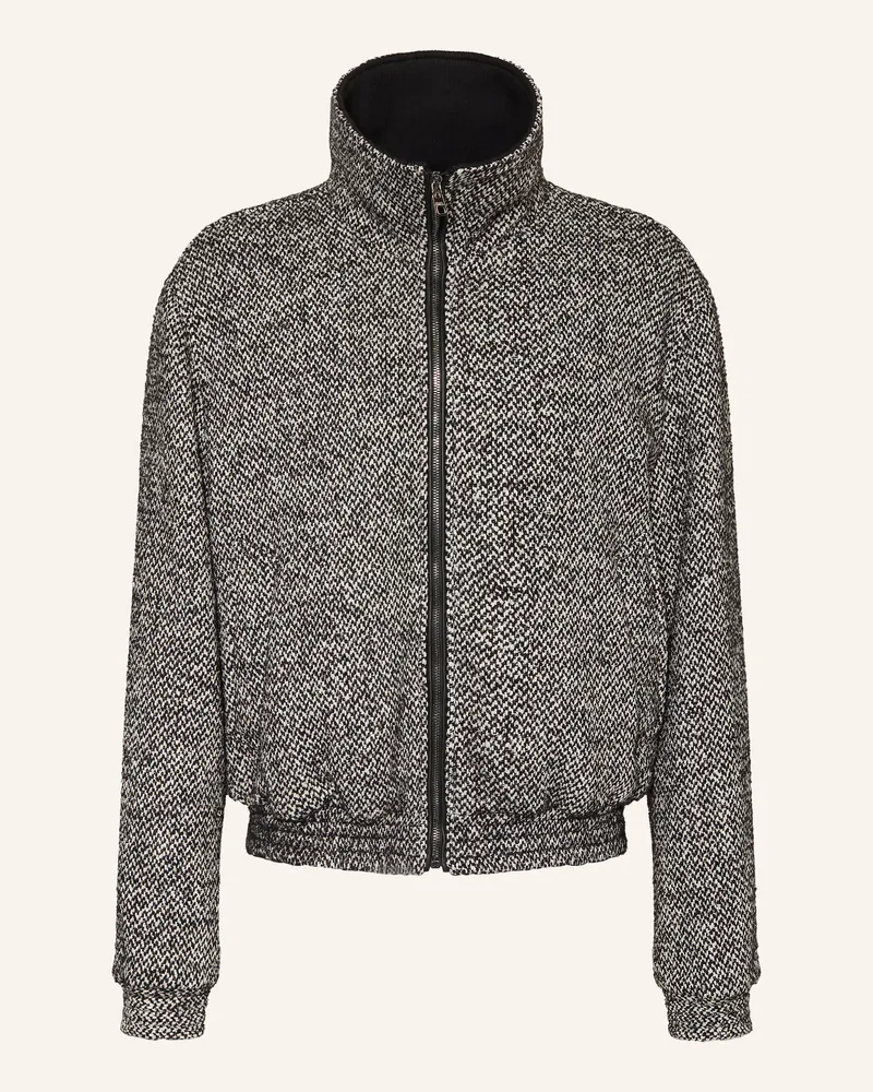 Dolce & Gabbana Blouson schwarz Schwarz