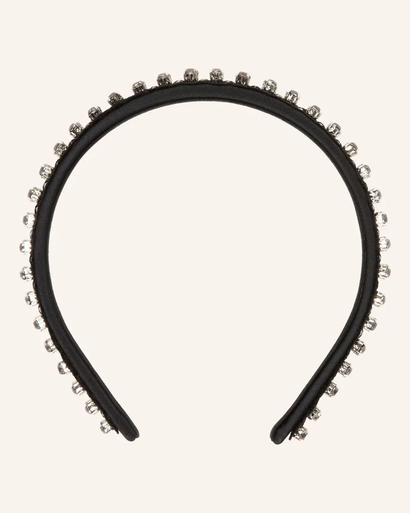 Etro Haarreif mit Schmucksteinen Schwarz