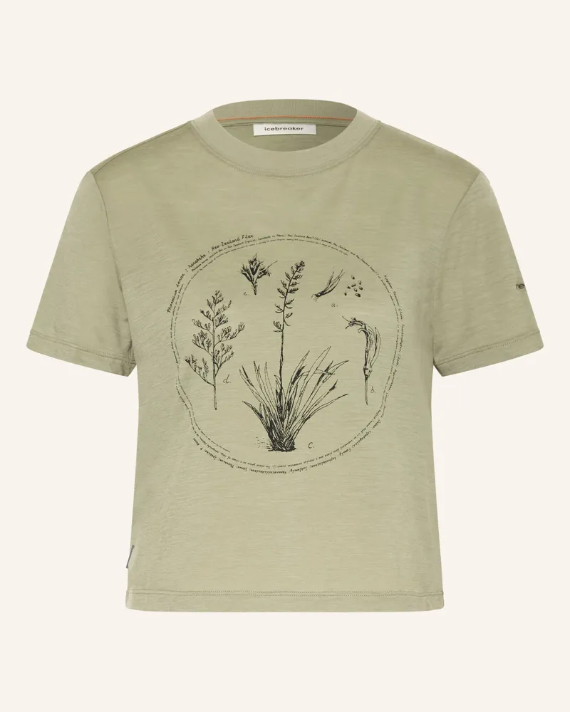 Icebreaker Funktionsshirt 150 Tech Lite Aus Merinowolle gruen Hellgrün