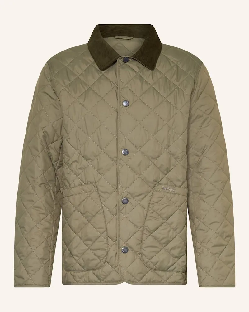 Barbour Steppjacke LINDFIELD Gruen